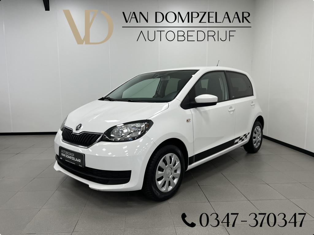 Skoda Citigo 1.0I Style / 75PK / 5-DEURS / AIRCO / PDC / LED, Voorwielaandrijving, 12 maanden, Gebruikt, Wit