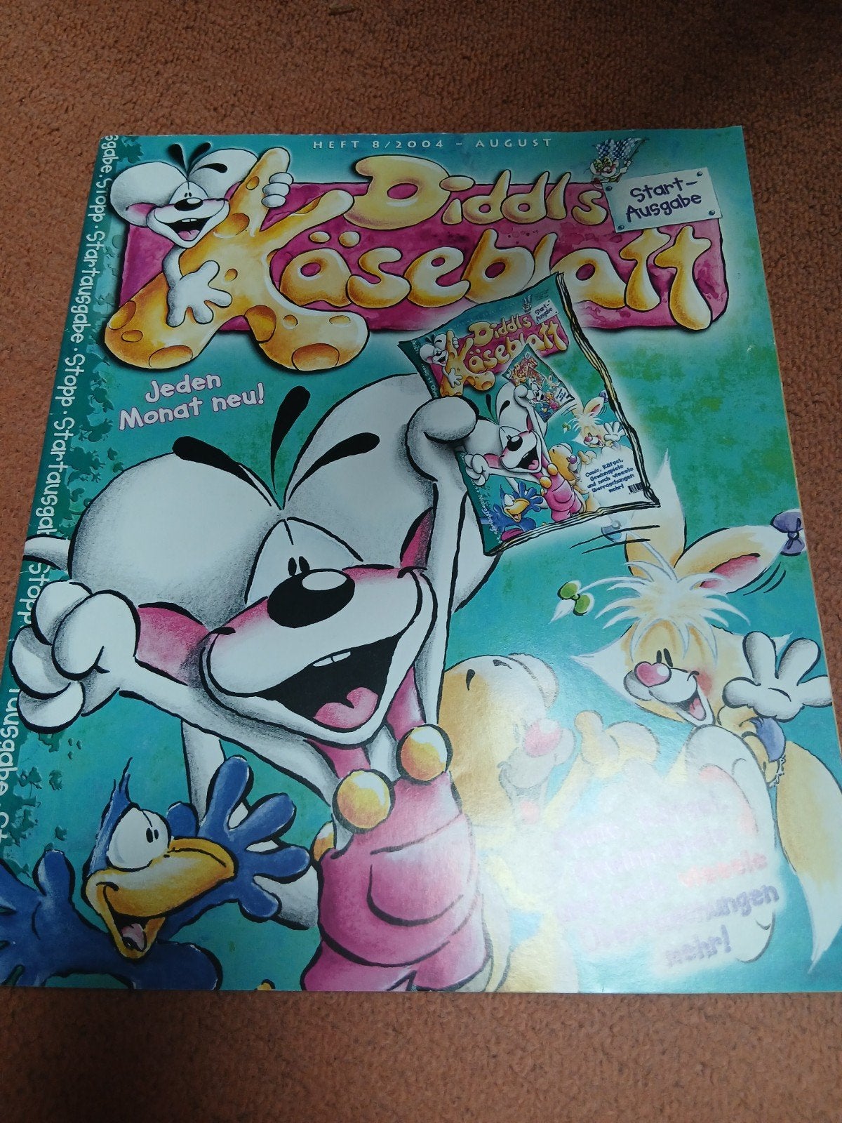 5x diddl tijdschrift duitstalig, Verzamelen, Diddl, Ophalen of Verzenden, Diddl, Nieuw, Papier, Kaart of Schrift