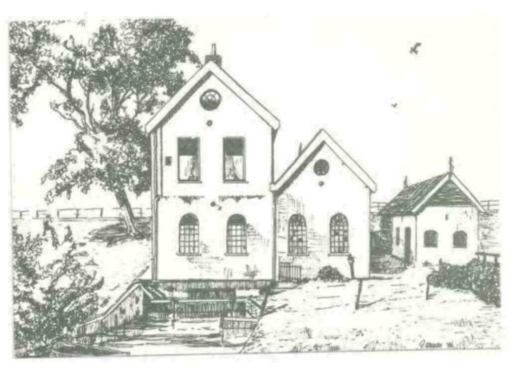 AK Papendrecht - 't Watermesien. Pentekening R. Groene, Verzamelen, Ansichtkaarten | Nederland, Verzenden, 1980 tot heden, Ongelopen