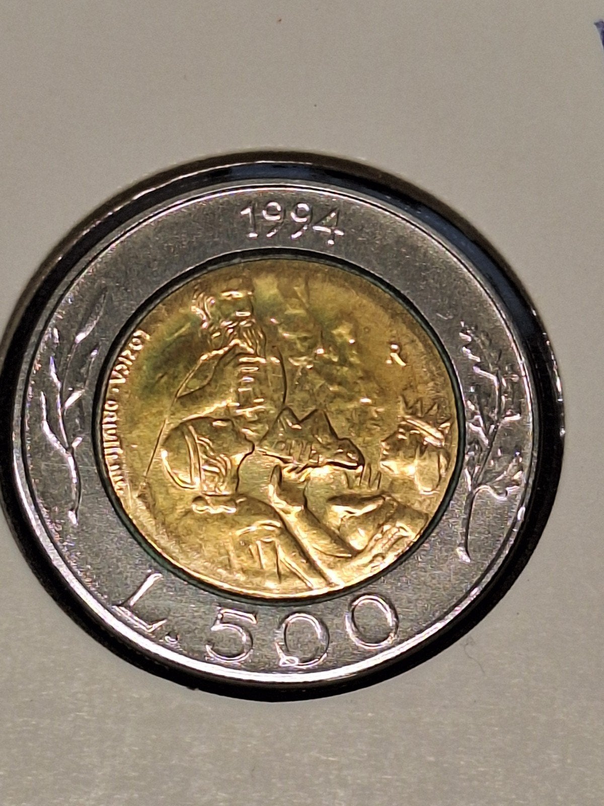 San Marino 500 lire 1994, Ophalen of Verzenden, Overige landen