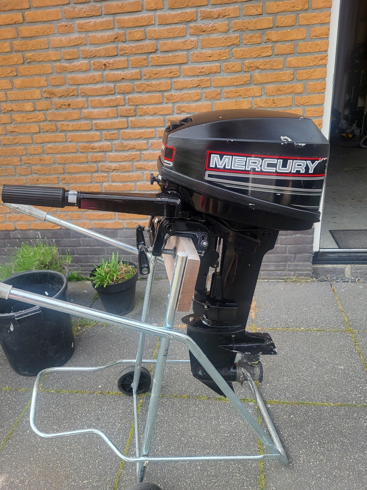 Mercury 8 PK kortstaart 2 takt, in goede staat, Ophalen, Gebruikt, 5 tot 10 pk, Buitenboordmotor