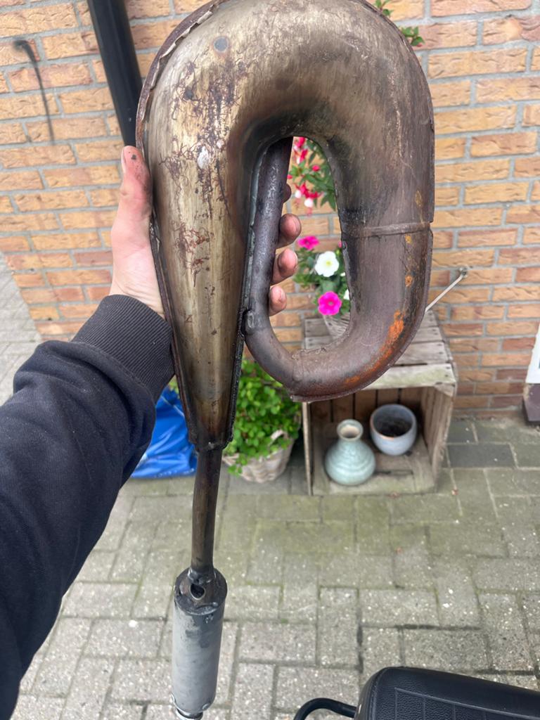 Tomos uitlaat, Hobby en Vrije tijd, Ophalen of Verzenden, Gebruikt