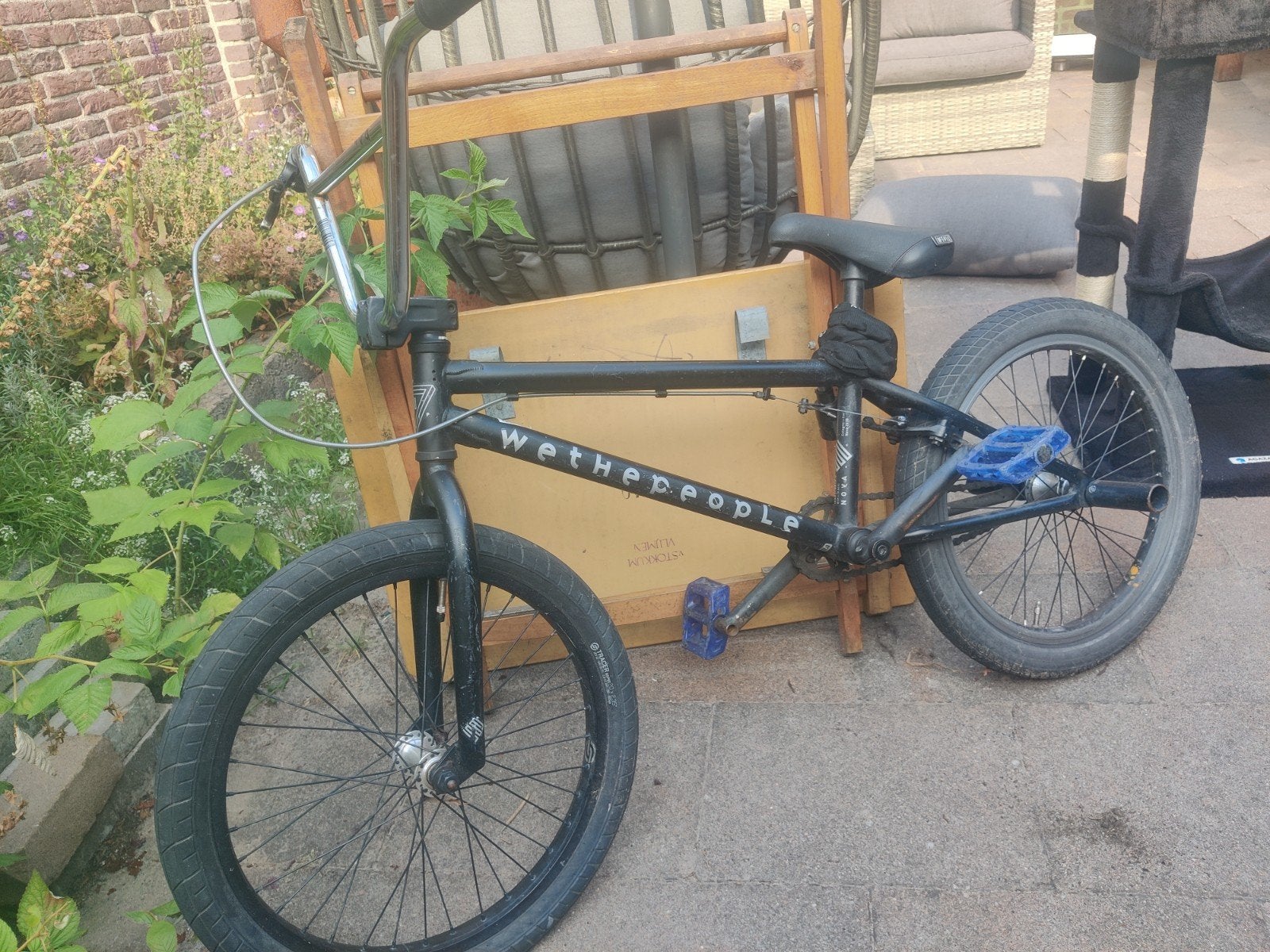 WTP BMX - Opknapper, klaar voor nieuwe avonturen!, Fietsen en Brommers, Gebruikt, Staal, Velgrem, 20 tot 24 inch