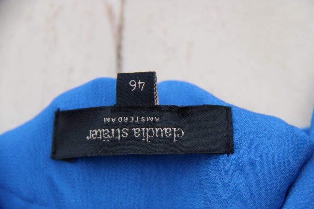 Tuniek blauw Claudia Strater mt 46 Vaste prijs, Blauw, Maat 46/48 (XL) of groter, Ophalen of Verzenden, Zo goed als nieuw