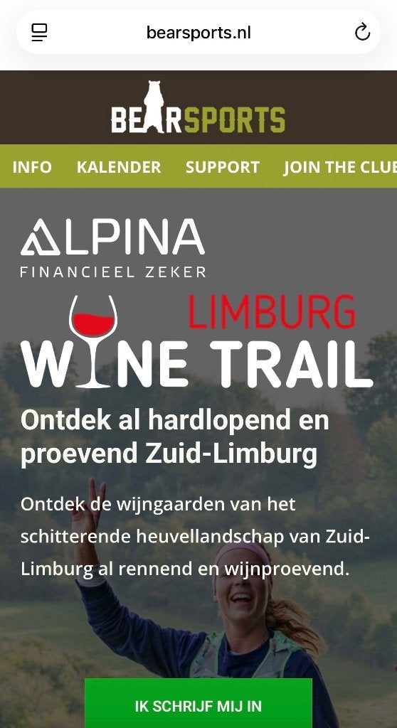 2 kaartjes wine trail Limburg -3 oktober - 20 km (of 10/15), Tickets en Kaartjes, Twee personen, Oktober