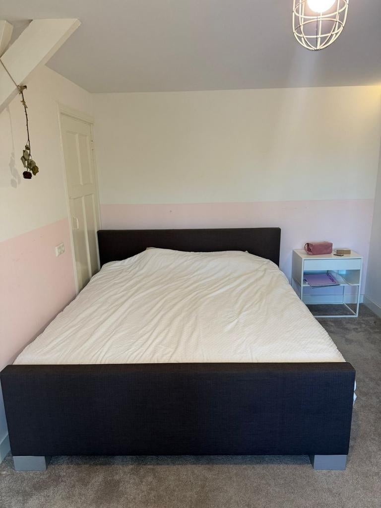 Mooi 2-persoonsbed!!, Huis en Inrichting, Slaapkamer | Boxsprings, Ophalen, Gebruikt, 210 cm, Tweepersoons
