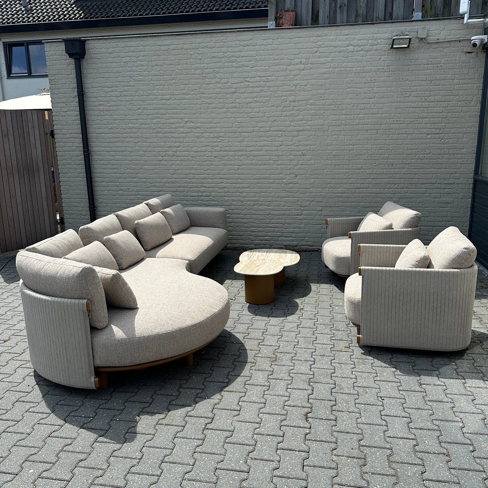 Winkel model Safina loungeset 4 Seasons Outdoor, Overige materialen, Verzenden, Loungeset, 8 zitplaatsen
