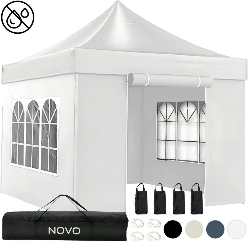 Partytent 3x3, Ophalen, Gebruikt, Opvouwbaar, Partytent