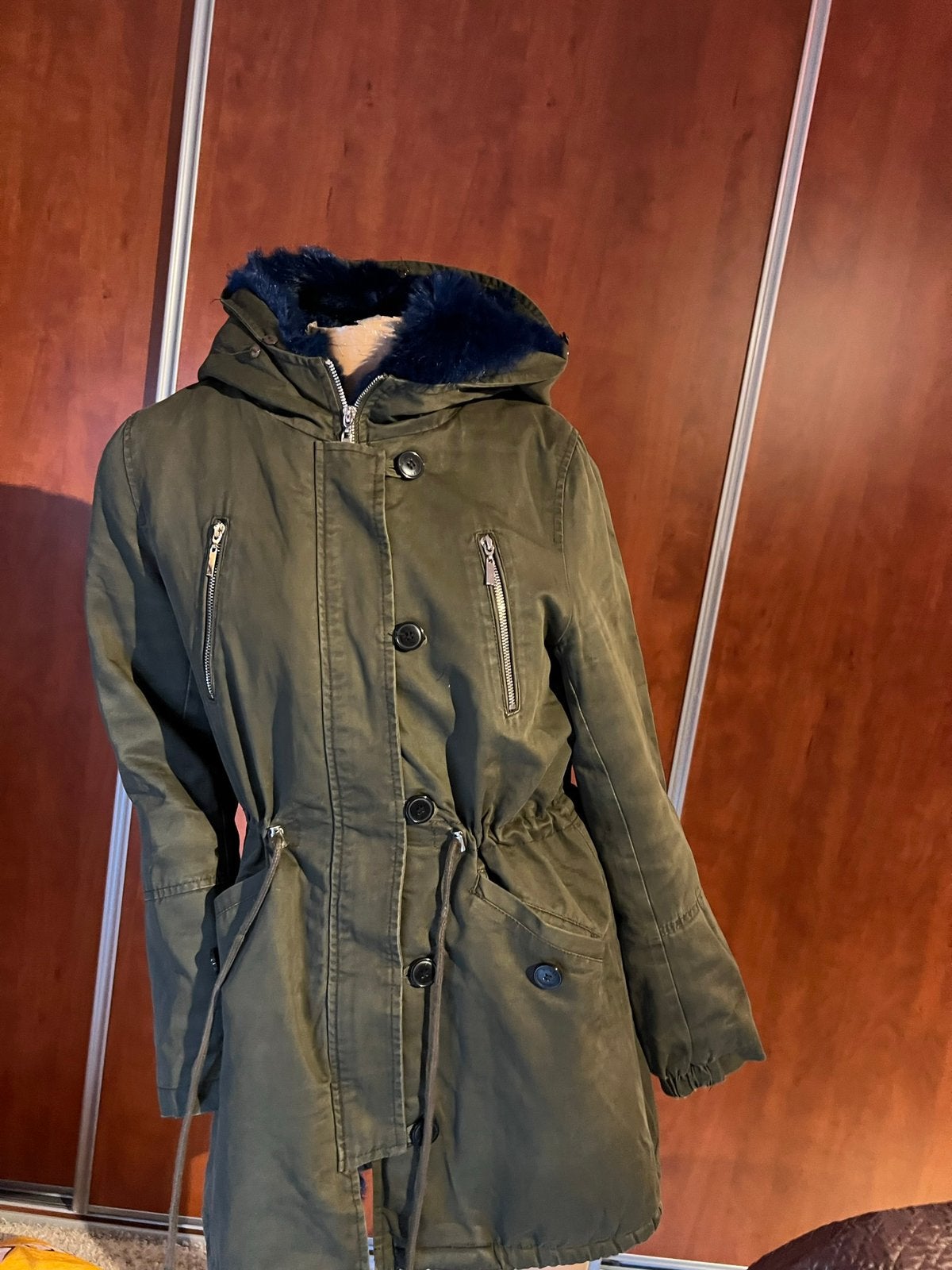 ATTENTIF parka met capuchon zonder bontkraag M origineel, Kleding | Dames, Jassen | Winter, Maat 38/40 (M), G, Ophalen of Verzenden