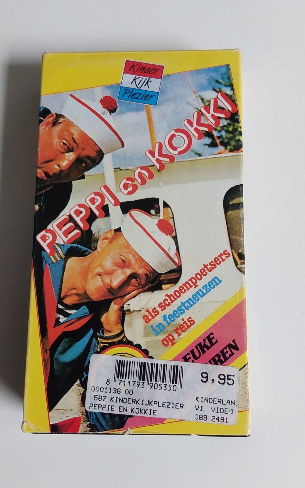 Peppi en Kokki VHS band, Cd's en Dvd's, Ophalen, Gebruikt, Alle leeftijden, Kinderprogramma of -film