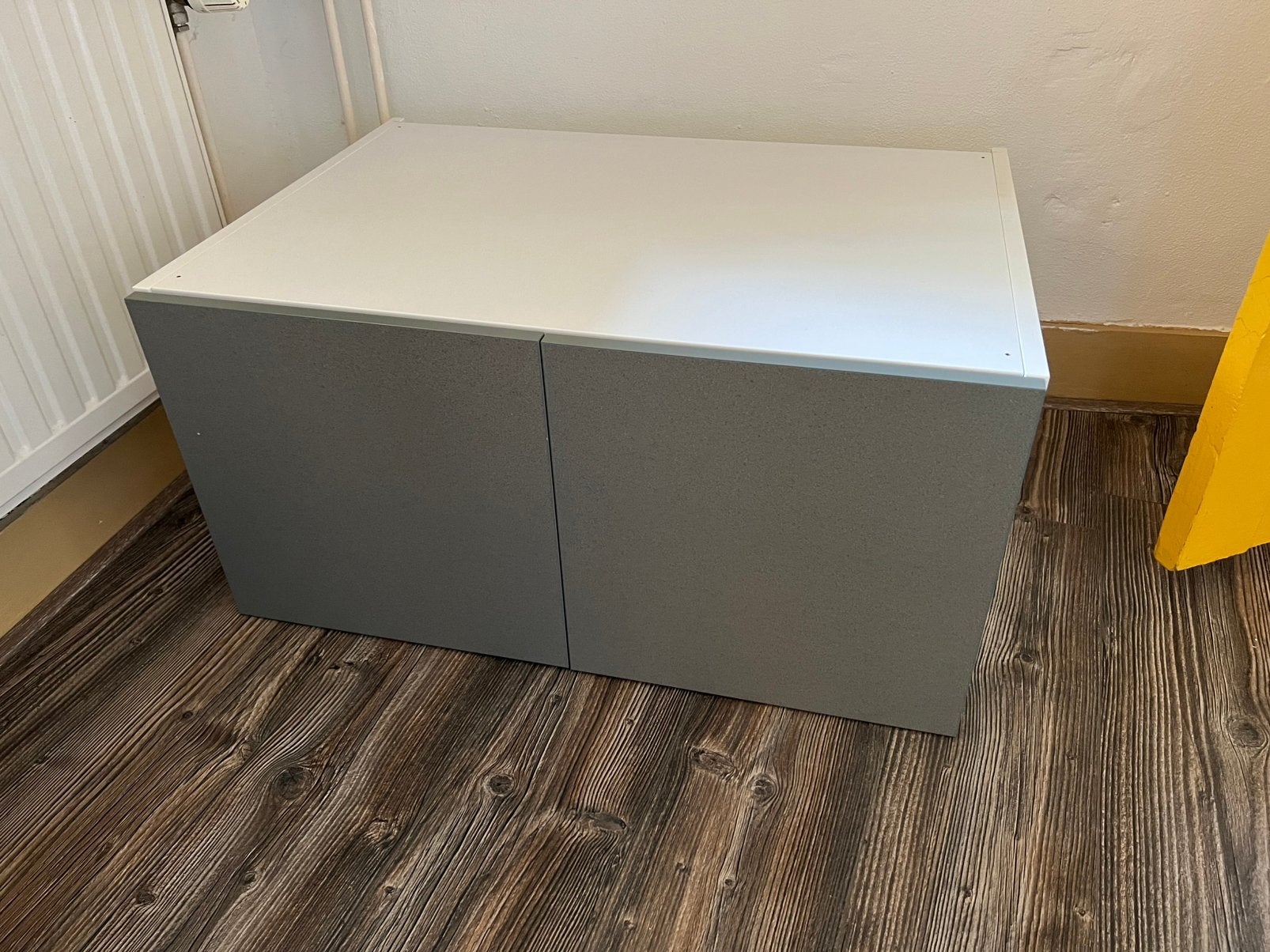 IKEA Platsa kast met Klubbukt deurtjes, Huis en Inrichting, Ophalen, 50 tot 100 cm, Zo goed als nieuw, Minder dan 100 cm