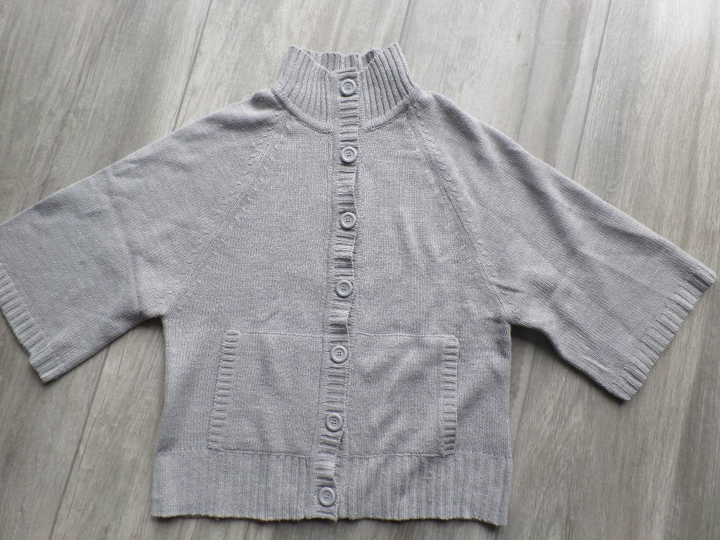 Dames Vest maat 46, Ophalen of Verzenden, Zo goed als nieuw, Maat 46/48 (XL) of groter, Grijs