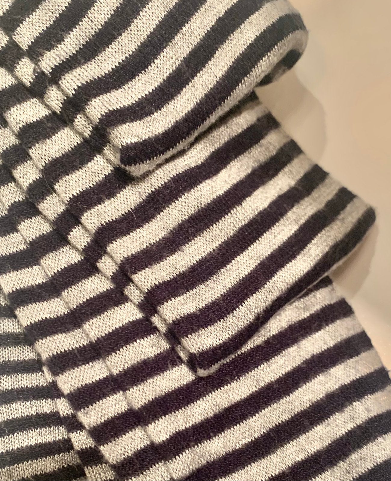 Sjaal Shawl 20x200cm Zwart/wit Elastan Bretons, Kleding | Dames, Ophalen, Gedragen, Maat 46/48 (XL) of groter, Sjaal