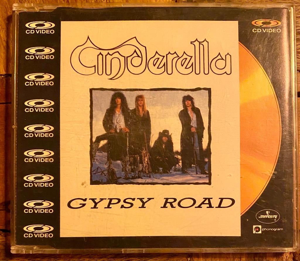 Cinderella – Gypsy Road – CD‑Video 1988 – NM/NM, Ophalen of Verzenden, Zo goed als nieuw