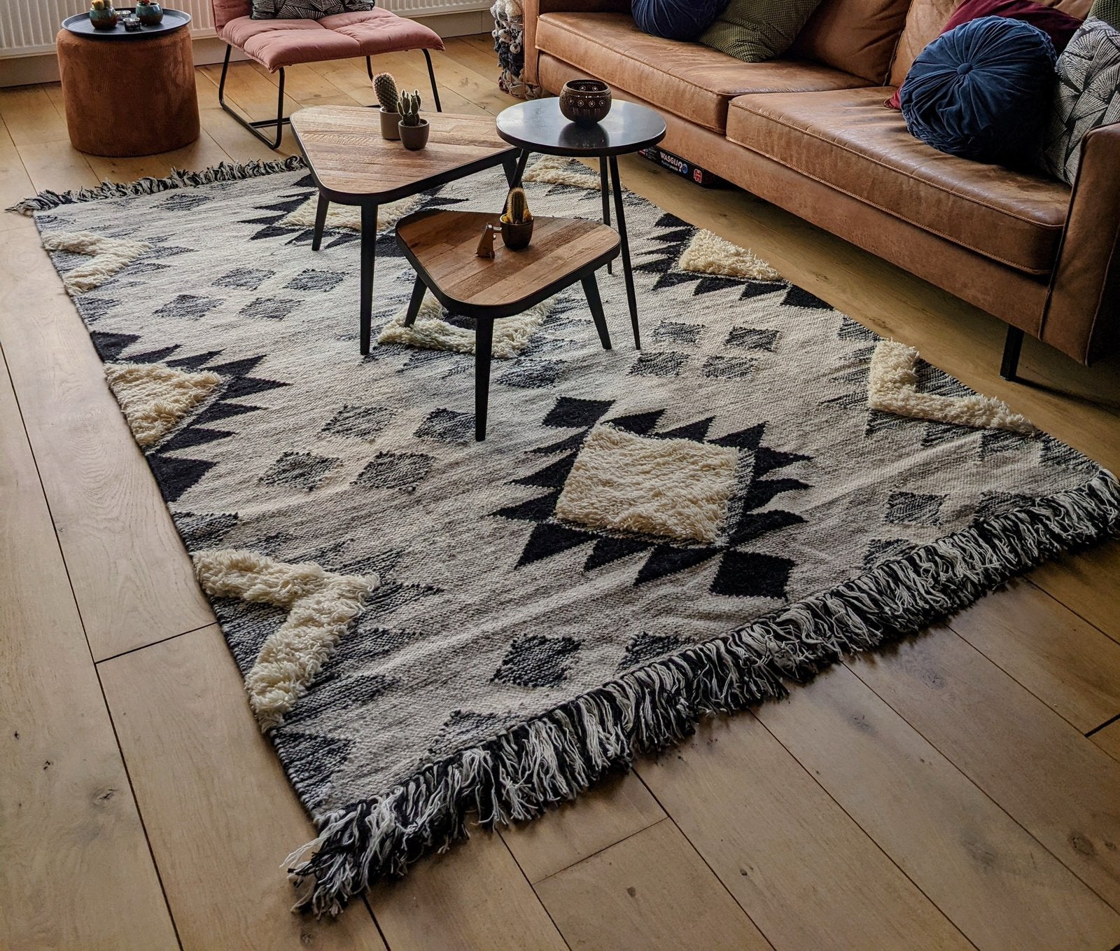Vloerkleed, Huis en Inrichting, Stoffering | Tapijten en Kleden, Ophalen, Zo goed als nieuw, Rechthoekig, 200 cm of meer