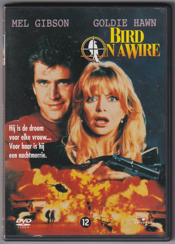 Bird On A Wire ( Mel Gibson / Goldie Hawn ), Alle leeftijden, Verzenden, Zo goed als nieuw