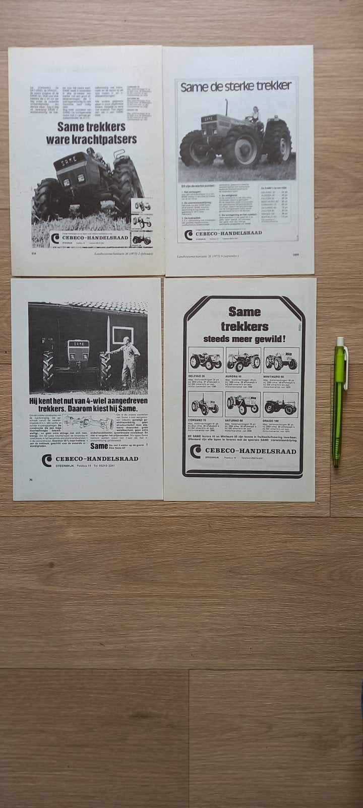 Same advertenties., Ophalen of Verzenden, 1920 tot 1940, Tijdschrift
