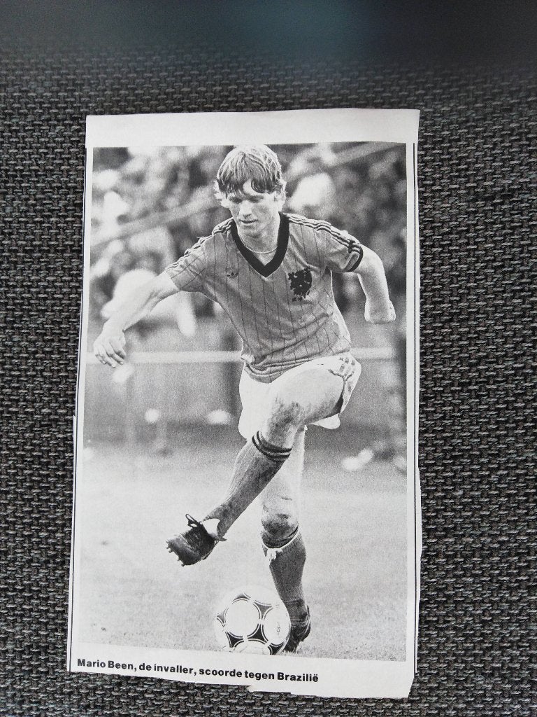Knipsel - Mario Been, Ophalen of Verzenden, Gebruikt, Overige binnenlandse clubs, Poster, Plaatje of Sticker