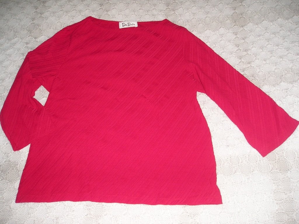 rood shirt Betty Barclay maat 40, Betty Barclay, Zo goed als nieuw, Korte mouw, Rood