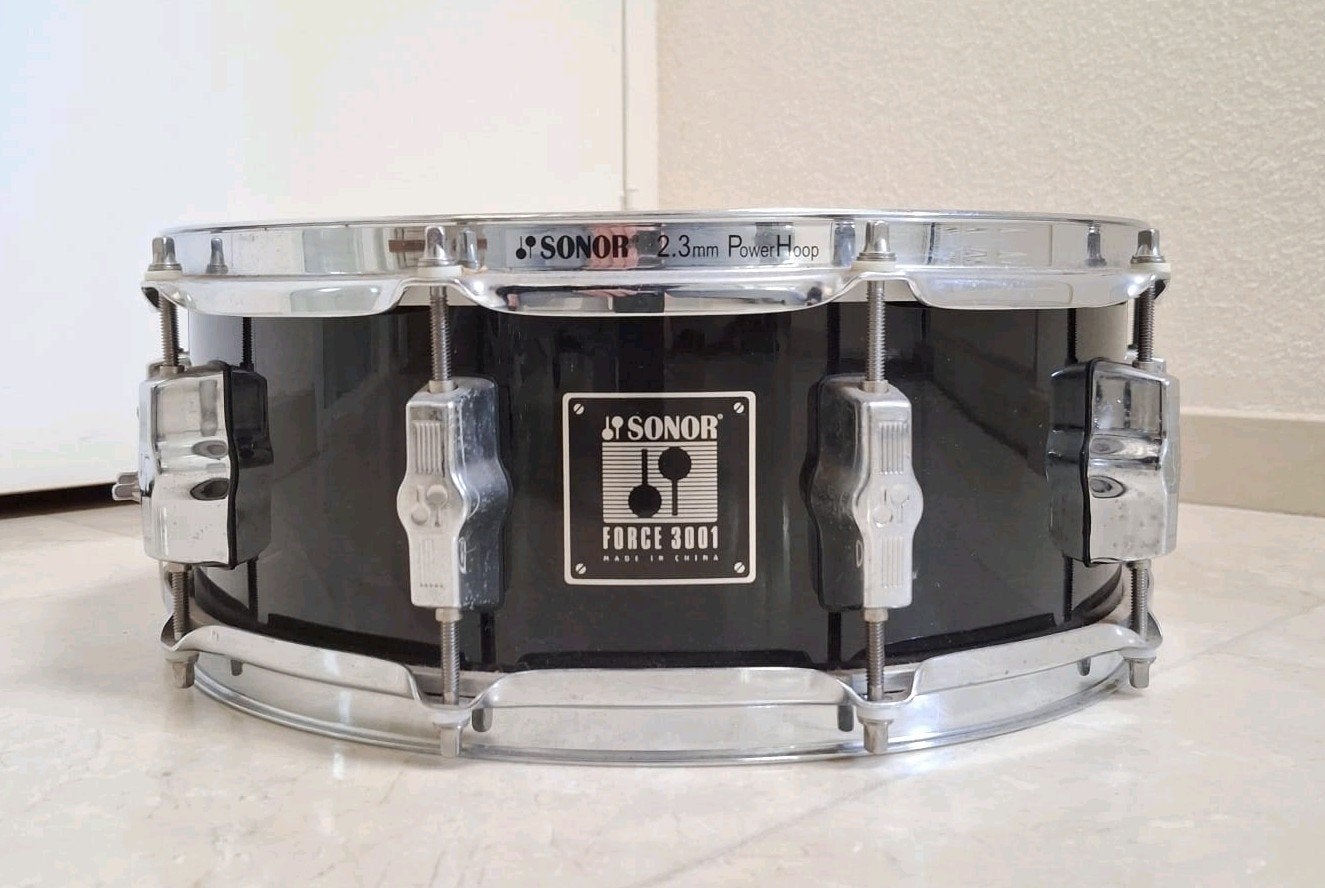 Sonor Force 3001 snare drum 14" snaredrum, ., Drums of Percussie, Ophalen of Verzenden, Zo goed als nieuw