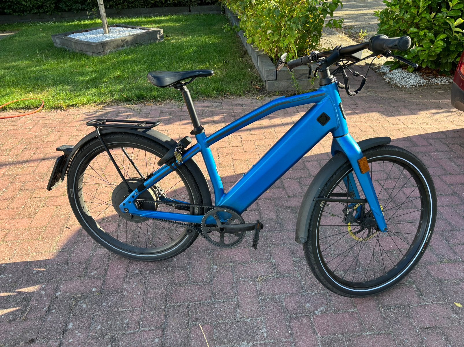 Stromer St2 belt, Fietsen en Brommers, Elektrische fietsen, Ophalen, Zo goed als nieuw, 50 km per accu of meer, Stromer