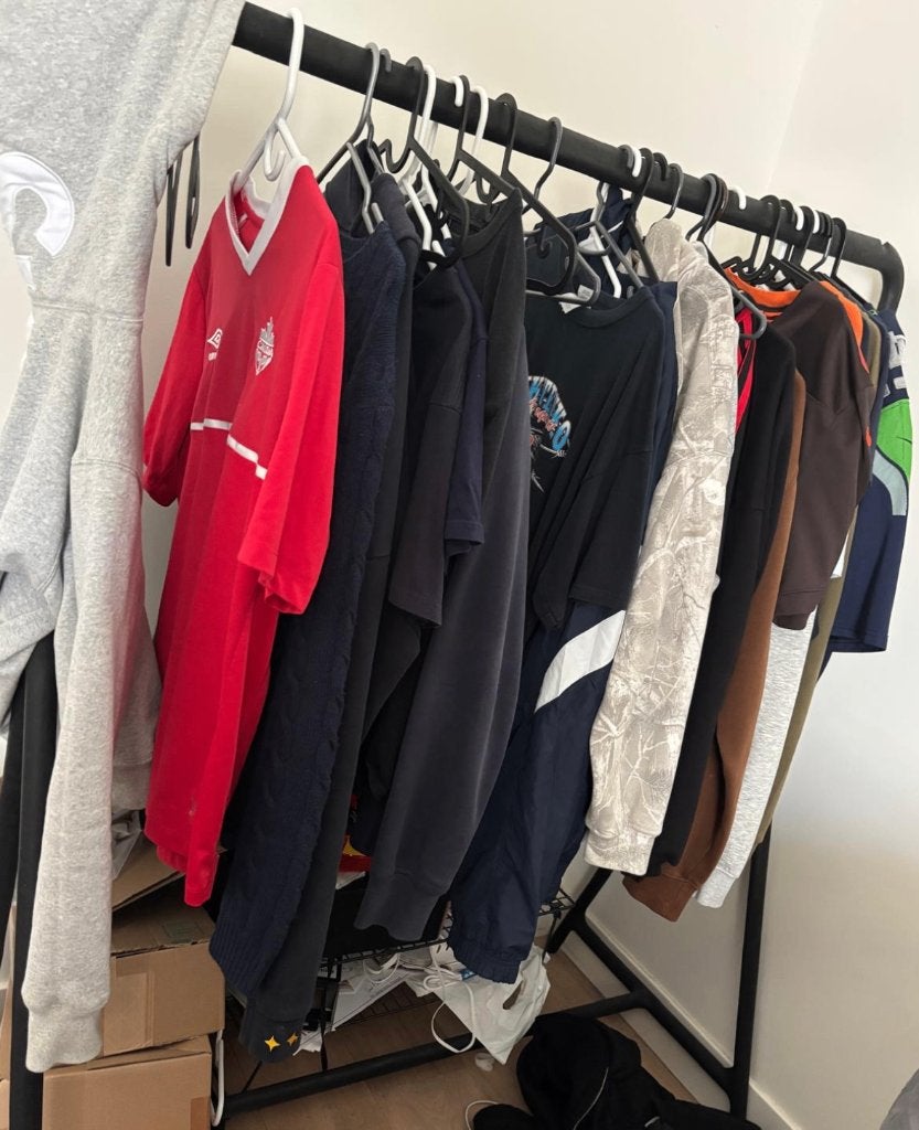 Clothes Hanging Rack, Ophalen, Zo goed als nieuw