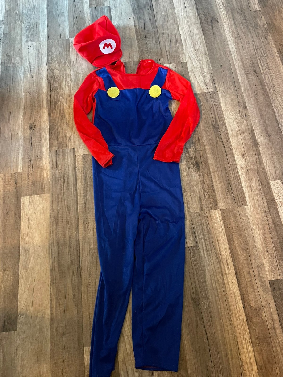 Mario kostuum voor kinderen, Kinderen en Baby's, Carnavalskleding en Verkleedspullen, Gebruikt, Jongen of Meisje, 122 t/m 128
