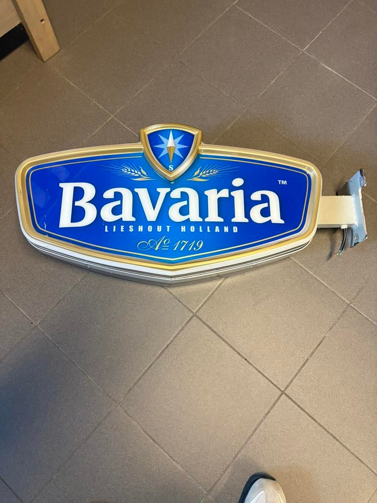 Bavaria lichtbak, Ophalen, Gebruikt, Lichtbak of (neon) lamp