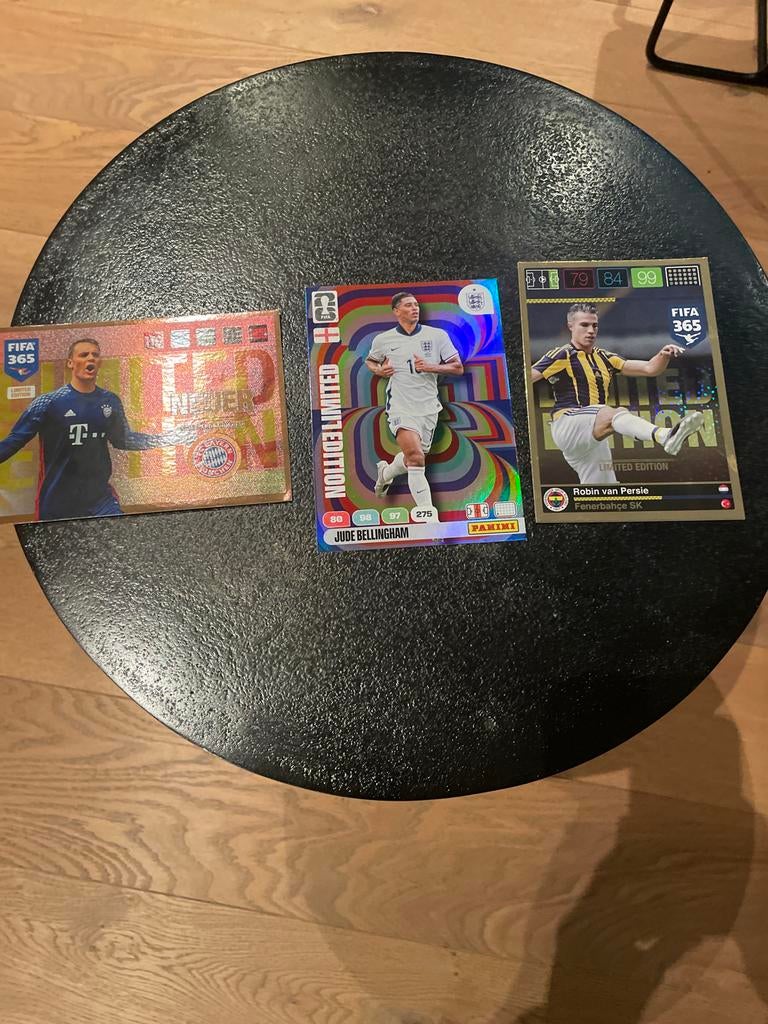 FIFA 365 Adrenalyn XL Voetbalkaarten - Bellingham, Van Persi, Ophalen of Verzenden, Zo goed als nieuw, Buitenlandse clubs, Spelerskaart