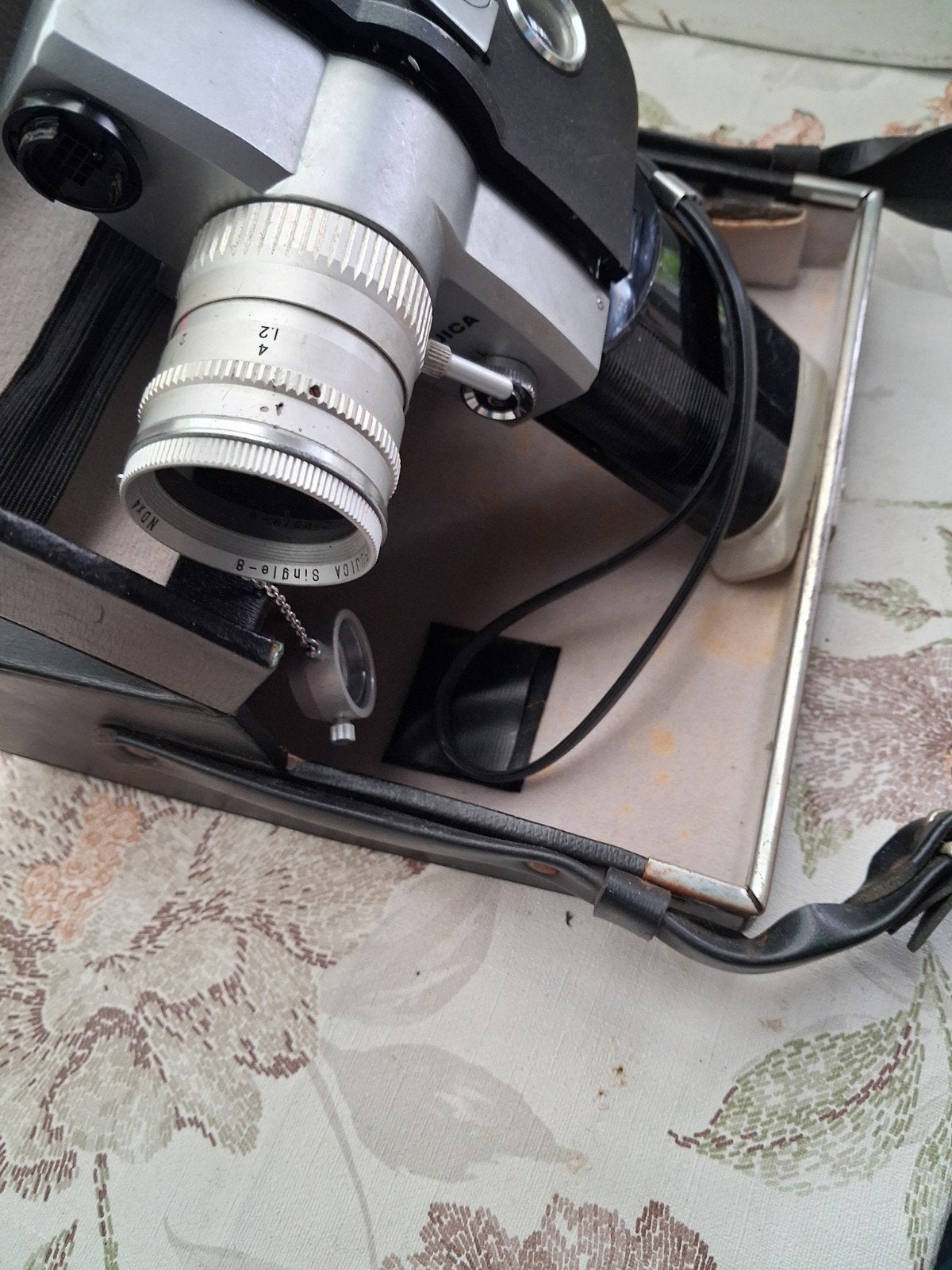 Vintage Nizo Super 8 filmcamera in originele koffer, Ophalen of Verzenden, 8mm, Camera