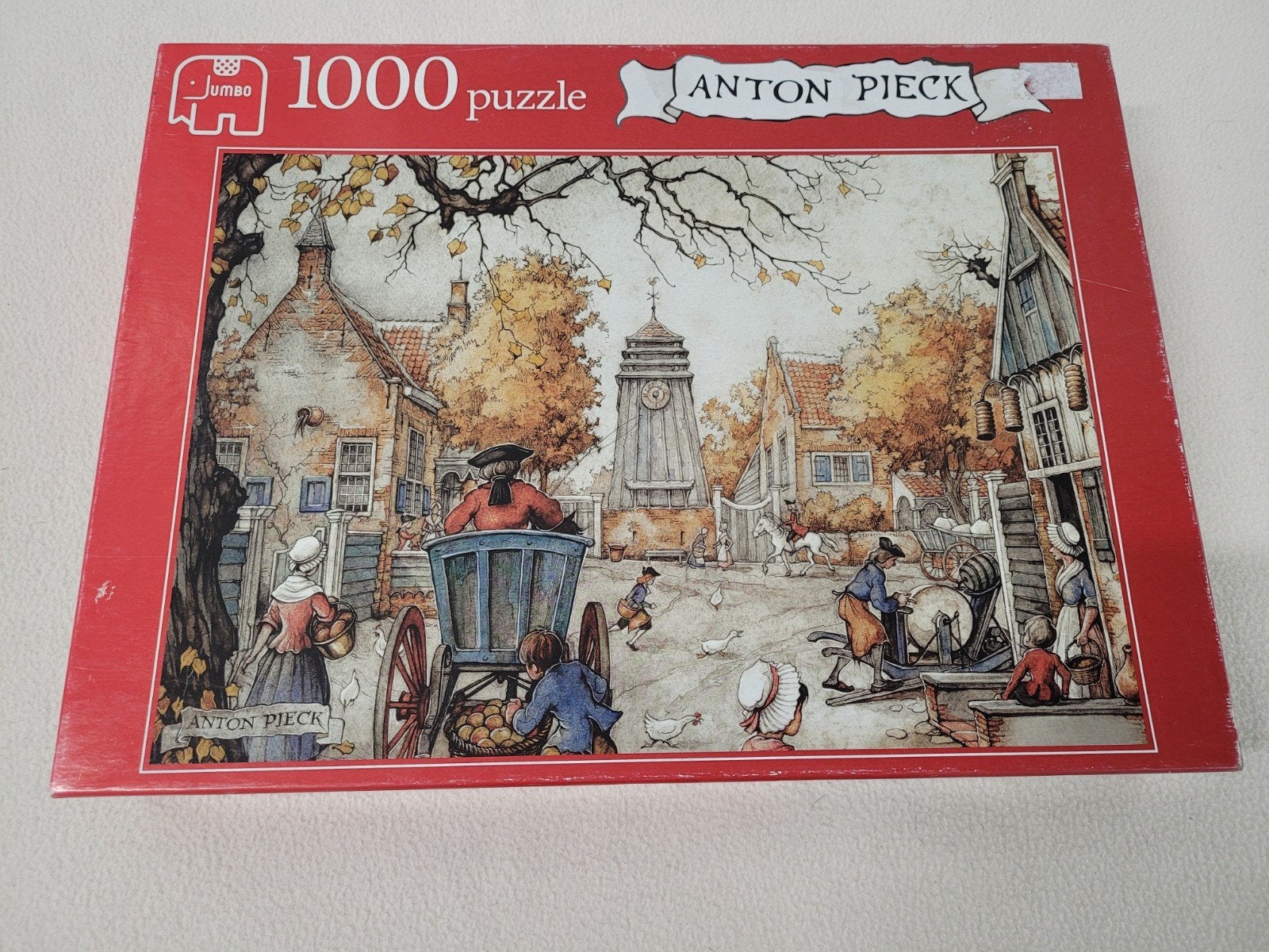 Jumbo Anton Pieck Puzzel 1000 stukjes, Ophalen of Verzenden, 500 t/m 1500 stukjes, Gebruikt, Legpuzzel