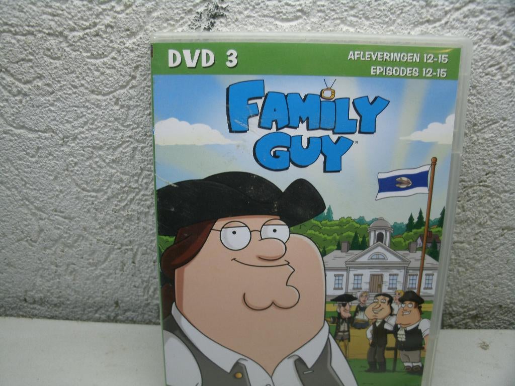 dvd 27k fam. guy seizoen 9-3, Vanaf 16 jaar, Ophalen of Verzenden, Zo goed als nieuw, Anime (Japans)