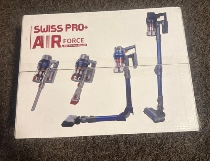 SWISS PRO+ AIR FORCE Flex Draadloze Stofzuiger, Overige merken, Ophalen of Verzenden, 1600 tot 2000 watt, Reservoir