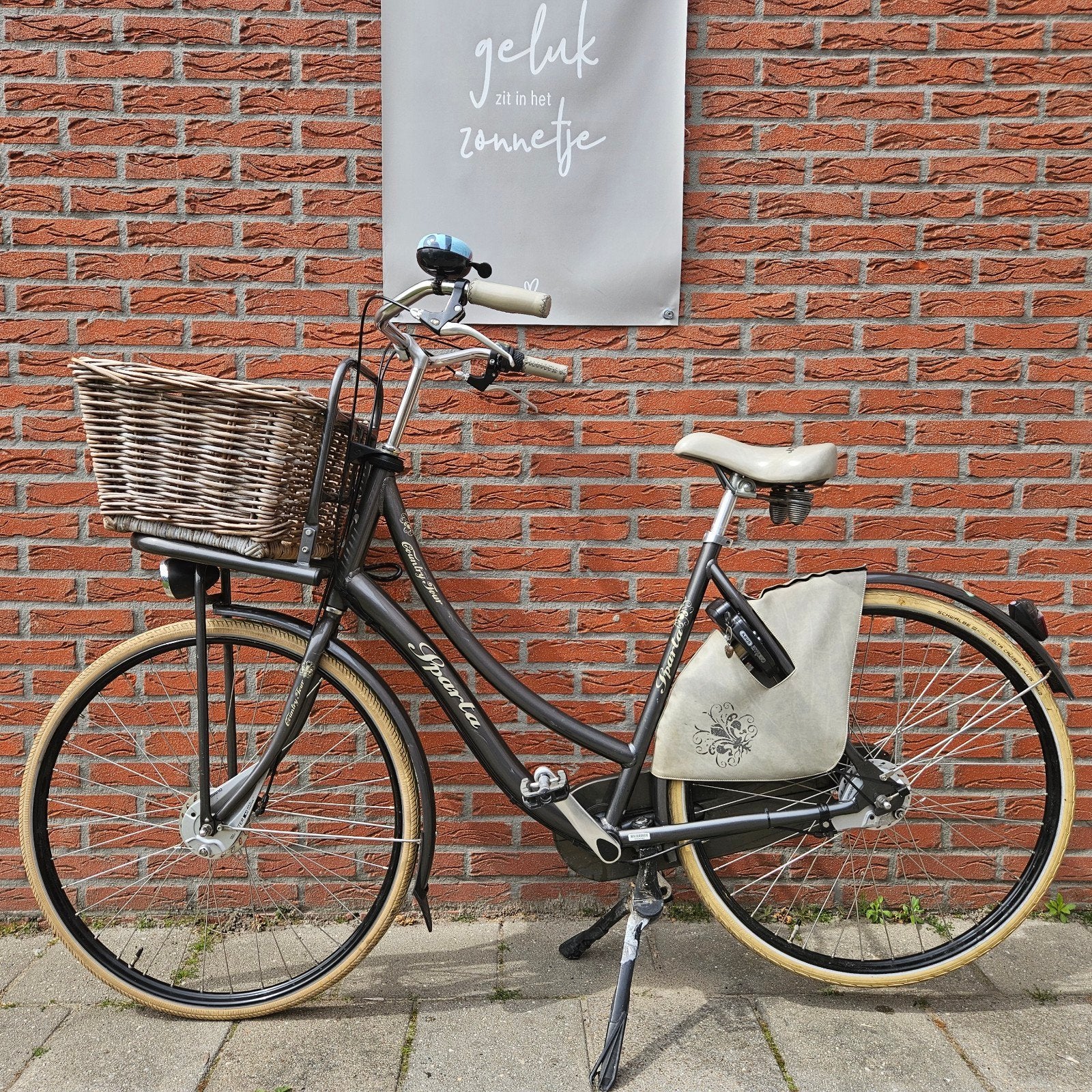Sparta country dames fiets/opoe fiets met mand., Ophalen, Gebruikt