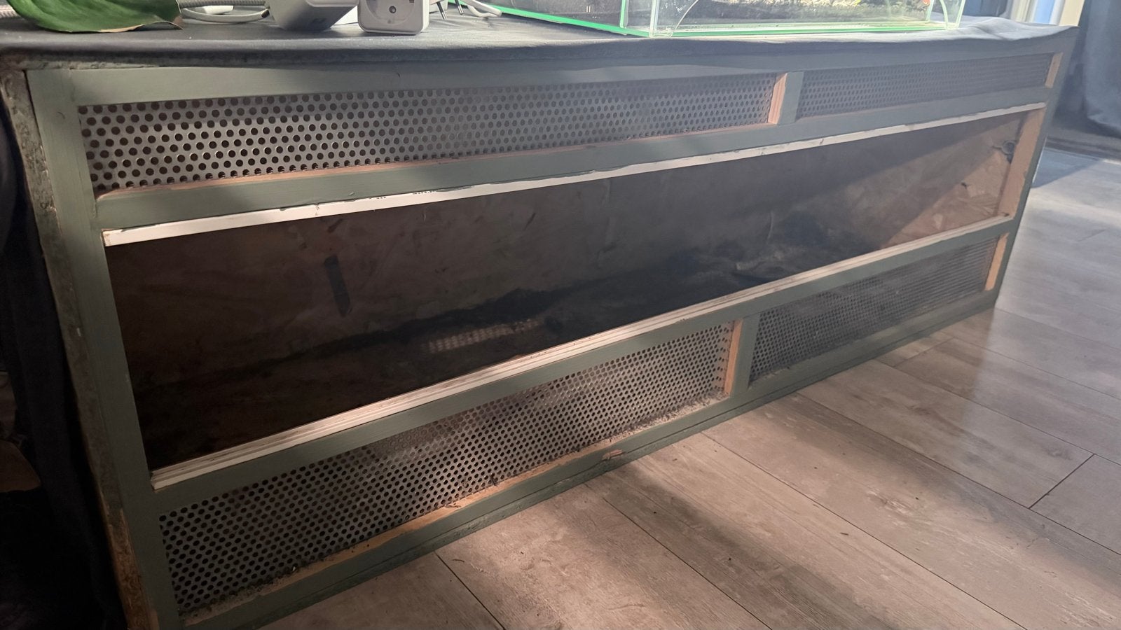 Groot Houten Terrarium (144x46x48 cm), Dieren en Toebehoren, Ophalen, Gebruikt, Terrarium of Paludarium