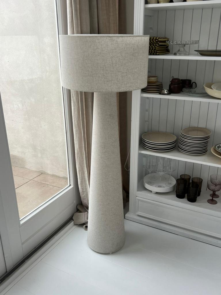 Kwantum Vloerlamp, Ophalen, Zo goed als nieuw, Stof, 150 tot 200 cm