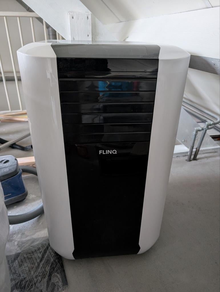 FLINQ Mobiele Airco - Koelen en Ventileren, Ophalen, Minder dan 60 m³, 3 snelheden of meer, Zo goed als nieuw