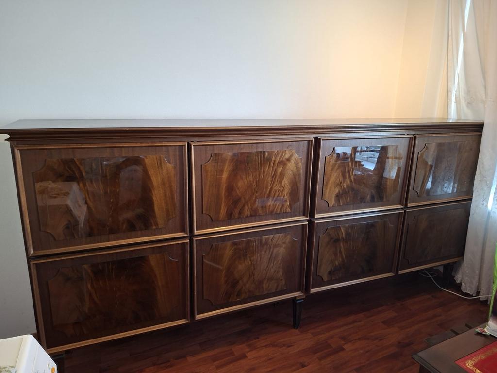 Italiaanse Art Deco/Mid-Century kast, Ophalen, Gebruikt, 100 tot 150 cm, 200 cm of meer