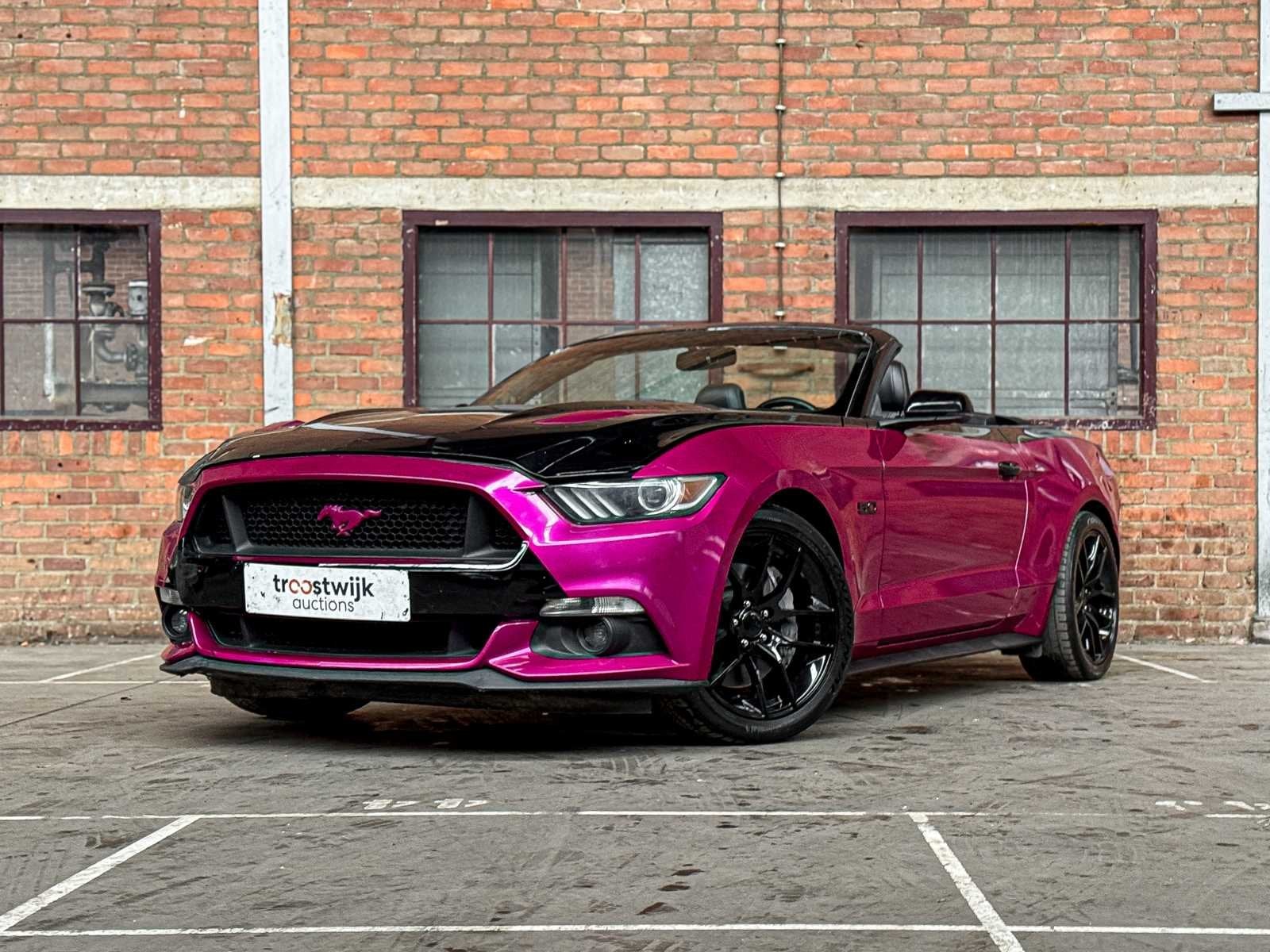 Ford Mustang GT 5.0 V8 PREMIUM Cabriolet 441pk 2015, Auto's, Automaat, Gebruikt, Cabriolet, Bedrijf