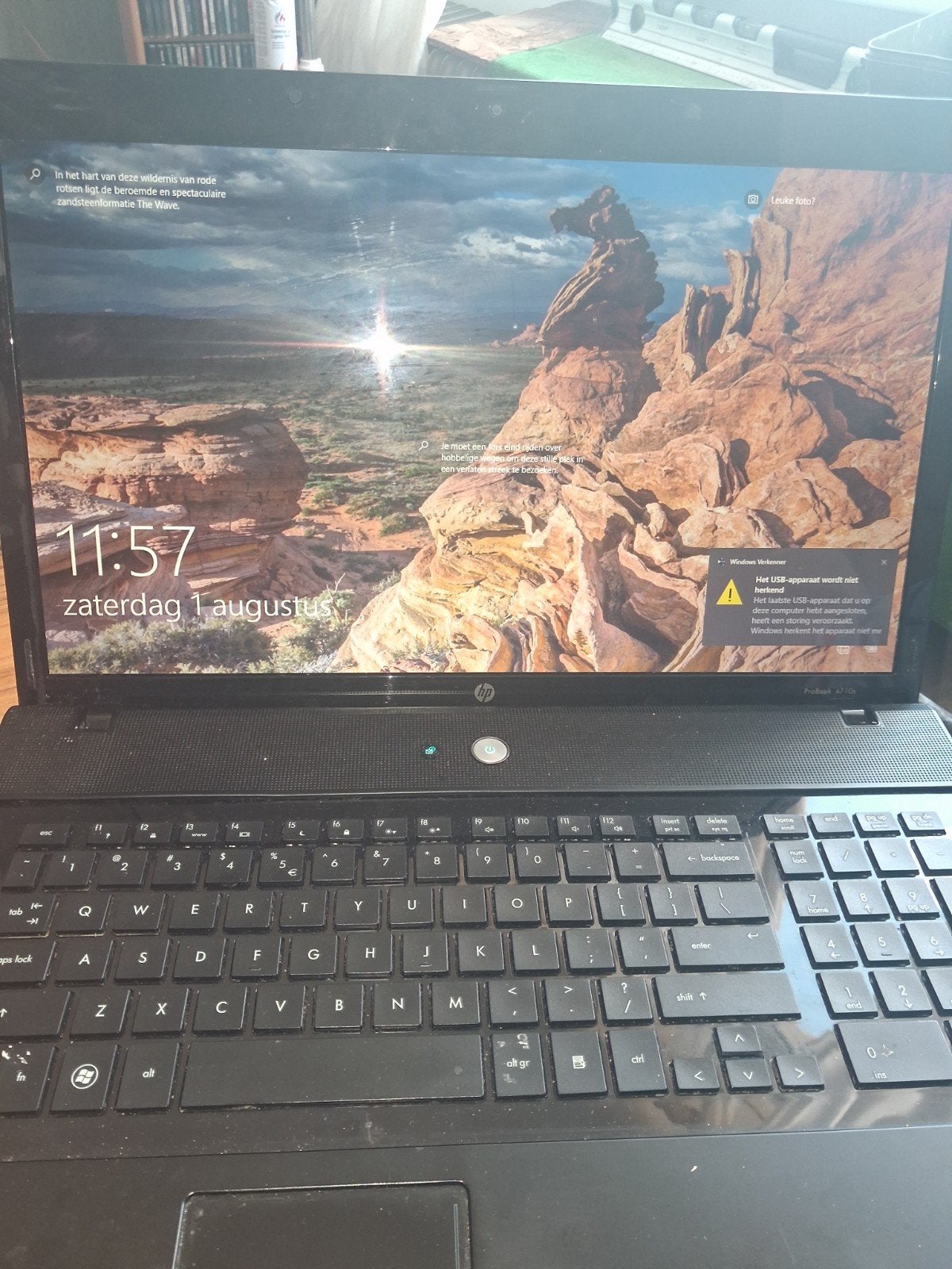 HP ProBook Laptop - Windows 10, 8GB RAM, 2.50 GHz, Computers en Software, Windows Laptops, Gebruikt, 15 inch, 2 tot 3 Ghz, 8 GB