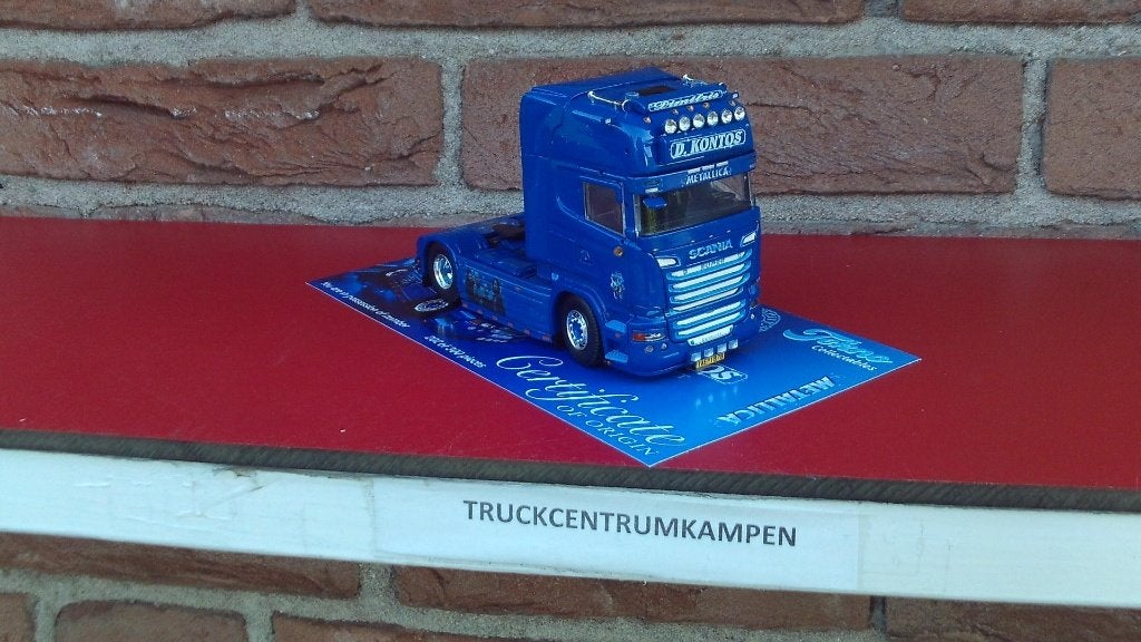 Tekno  Scania  R - Serie  Topline  van  Contlift., Ophalen of Verzenden, Nieuw, Bus of Vrachtwagen, Tekno