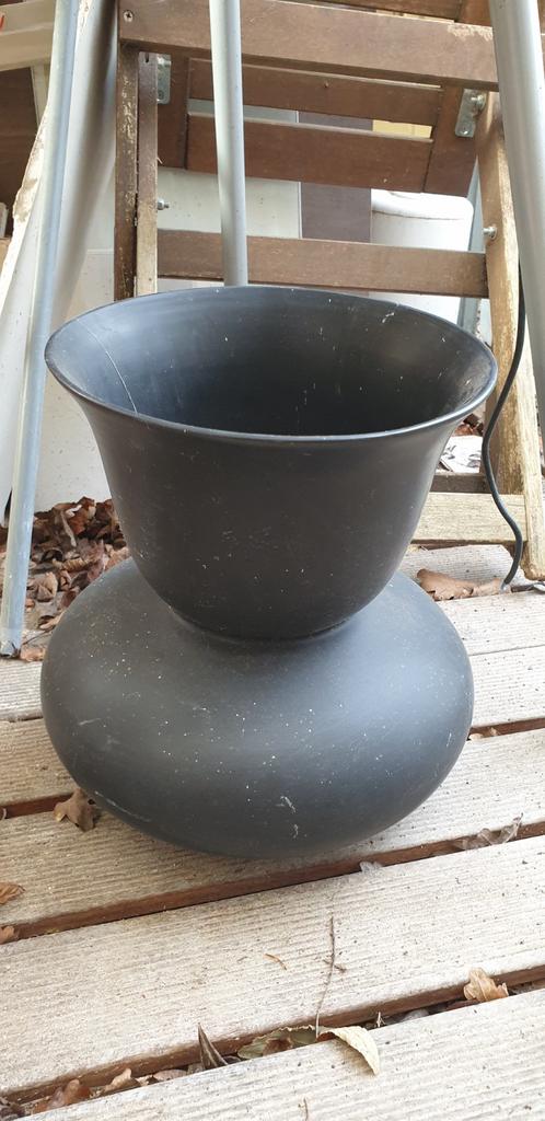 Designer vaas van Marcel Wanders - Zwart, 40 cm hoog, Antiek en Kunst, Ophalen