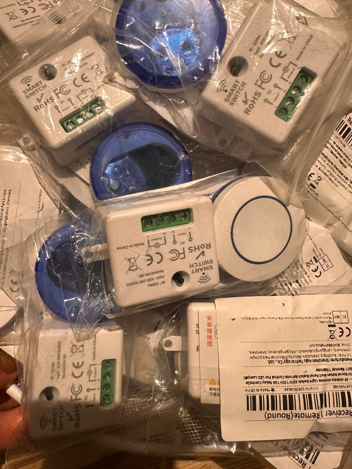 Partij smart remote en switch, Ophalen, Nieuw