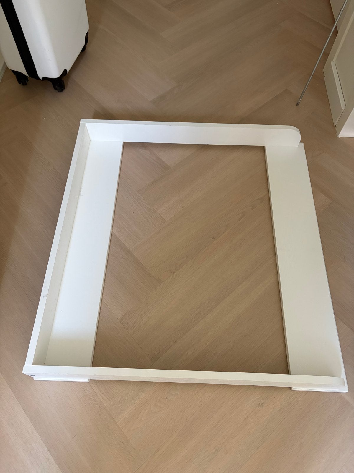 Verstelbare bladvergroter voor commode, Ophalen, Zo goed als nieuw, Commode, Opstaande rand
