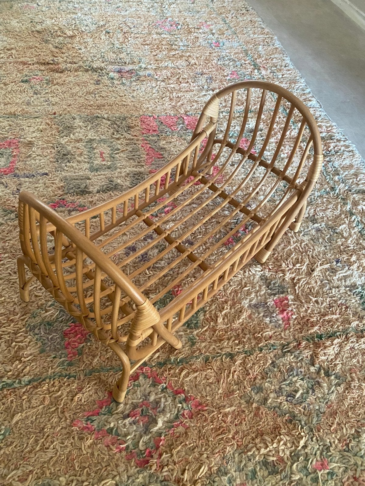 Rotan poppenbed van ferm living - alleen ophalen, Ophalen of Verzenden