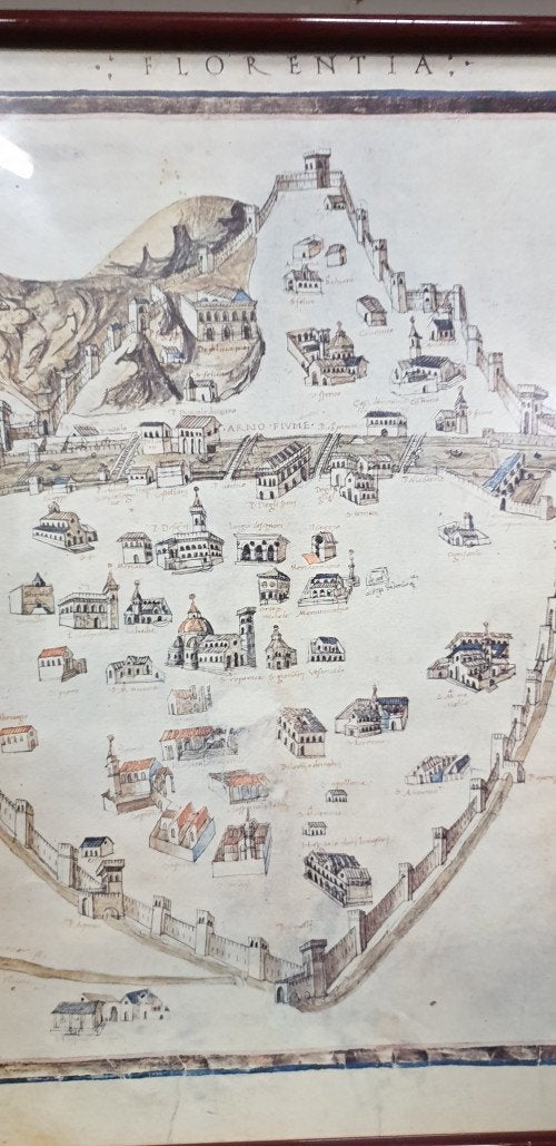 schilderij prent florentina, Ophalen of Verzenden, 'T Olde Gre-j, Info@toldegrej.nl, Endepoelstraat 20f Didam