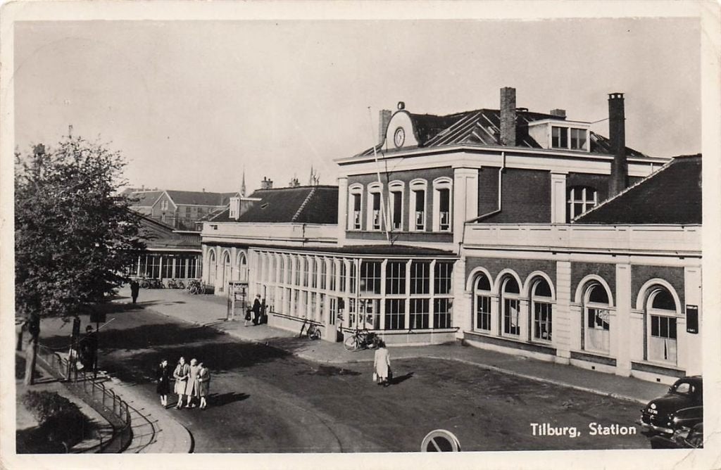 702-173-023 Tilburg Station, Verzenden, Voor 1920, Noord-Brabant