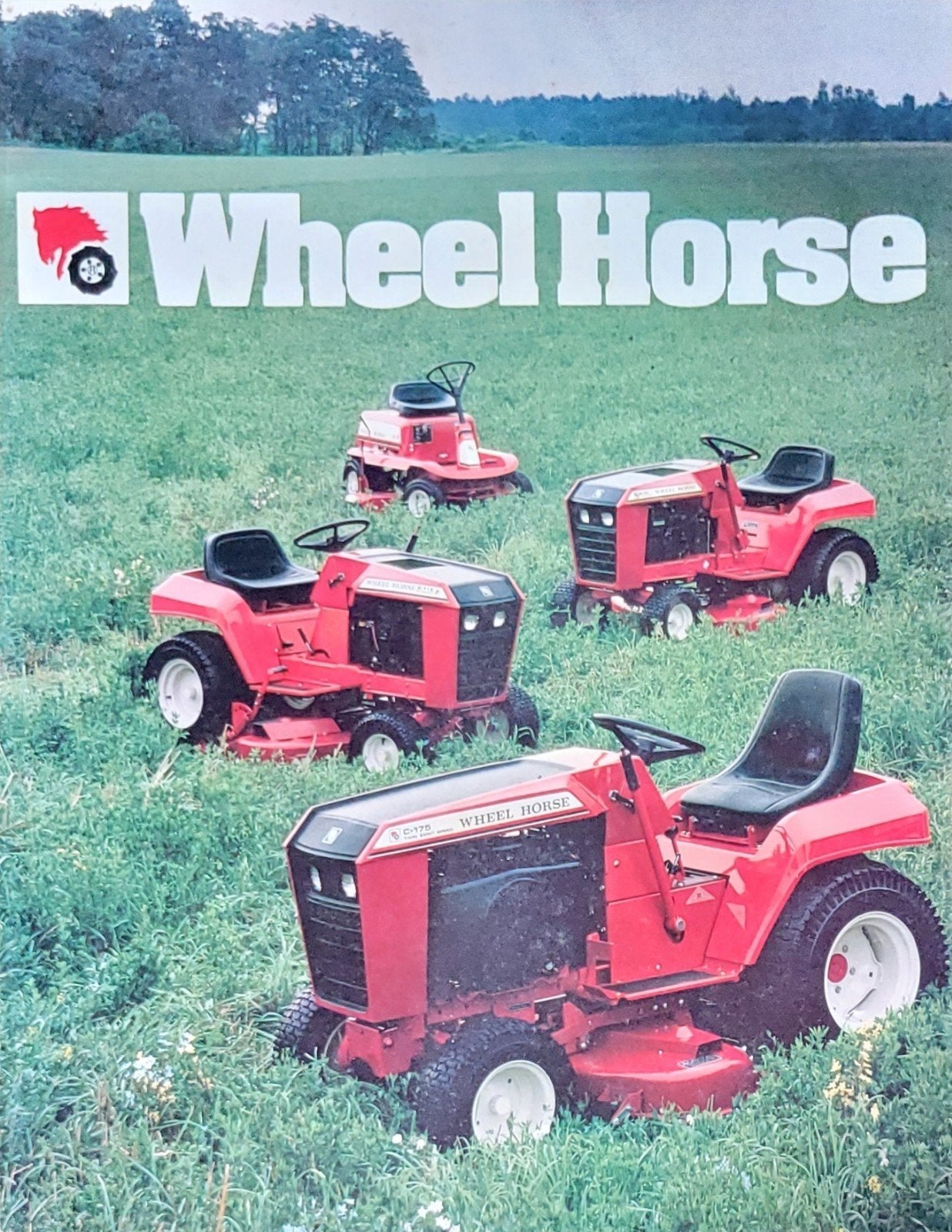 Wheel Horse Folder A, B en C series (EN, FR, DE), Ophalen of Verzenden, Gelezen