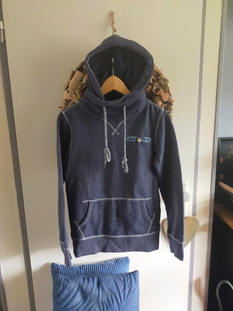 Trui hoodie merk revelation maat xs, Blauw, Ophalen of Verzenden, Zo goed als nieuw, Revelation