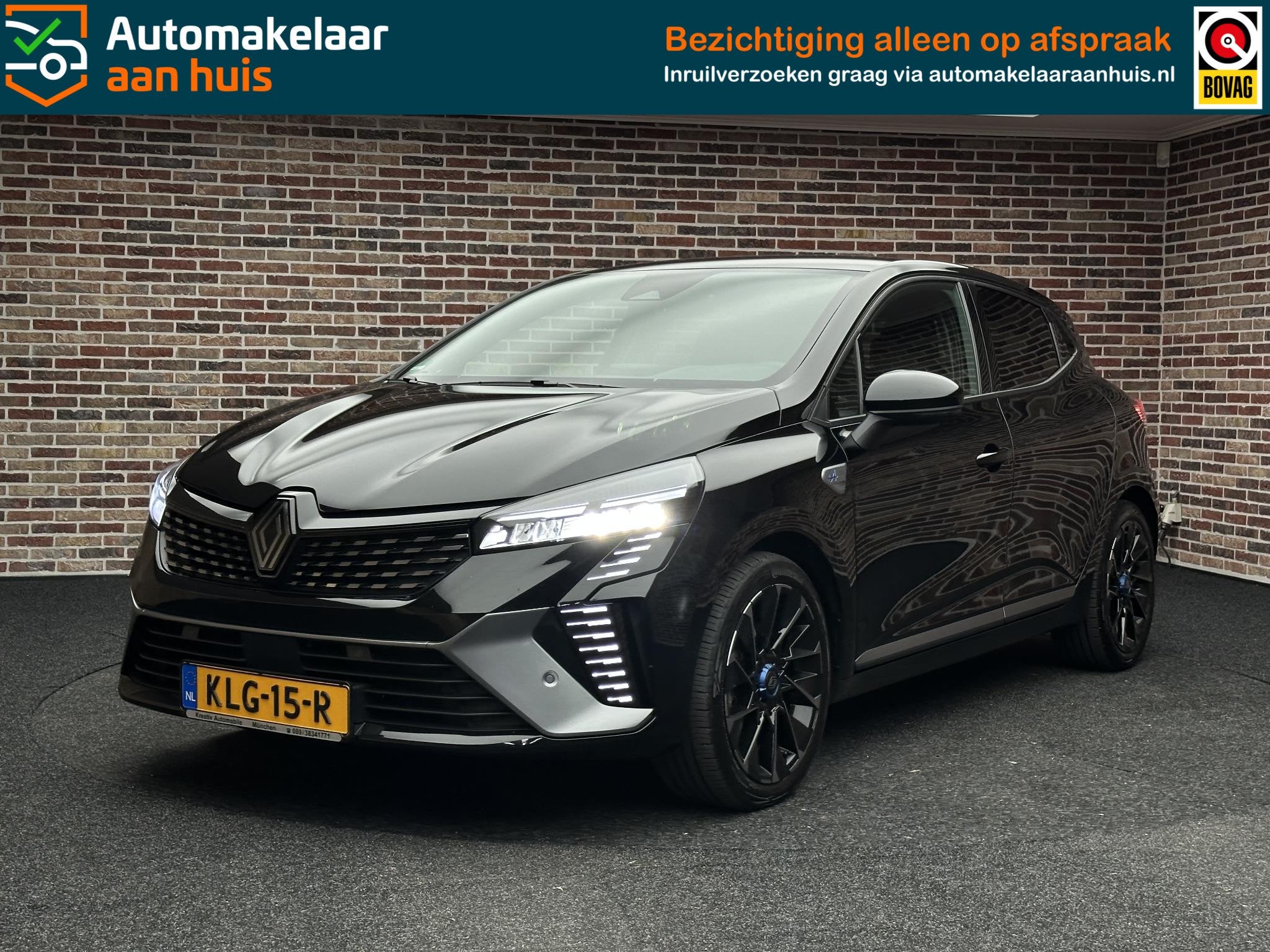 Renault Clio 1.6 E-Tech Full Hybrid 145 esprit Alpine | BOSE, Dealer onderhouden, Gebruikt, Euro 6, Leder en Stof